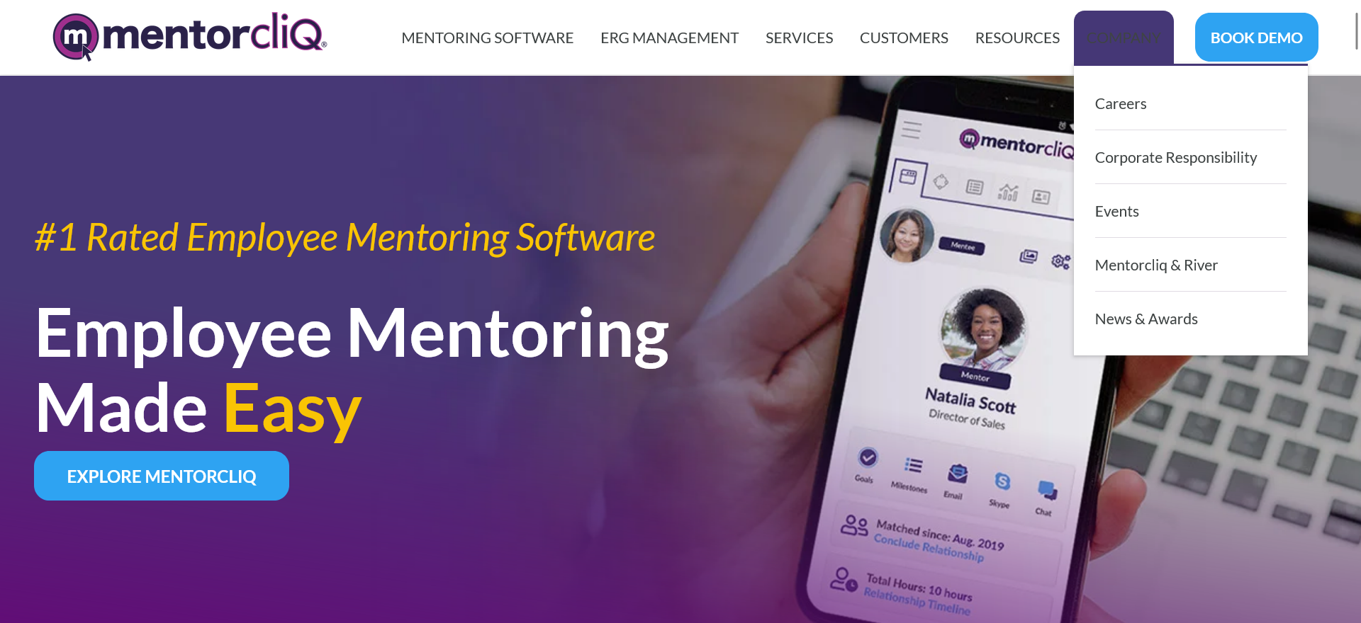 MentorCliq - MentorCruise alternative