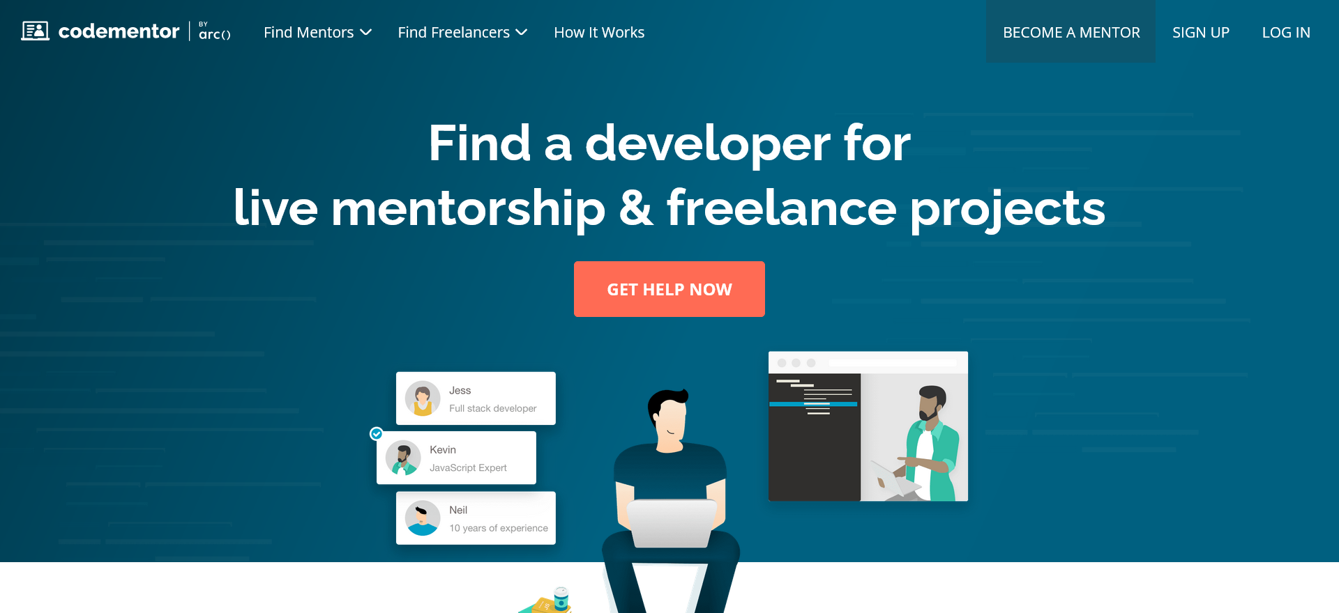 codementor - mentorcruise alternative